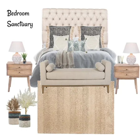 Bedroom Sanctuary Interior Design Mood Board by Jo Sievwright on Style Sourcebook