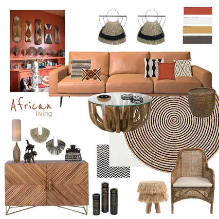 African living Interior Design Mood Board by Carmo Almeida on Style Sourcebook