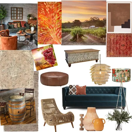 Clare Valley Rustic Interior Design Mood Board by kathvick on Style Sourcebook