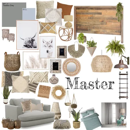 Master Interior Design Mood Board by SkyeLauren on Style Sourcebook