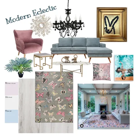 Modern Eclectic 1 Interior Design Mood Board by PWSelect on Style Sourcebook