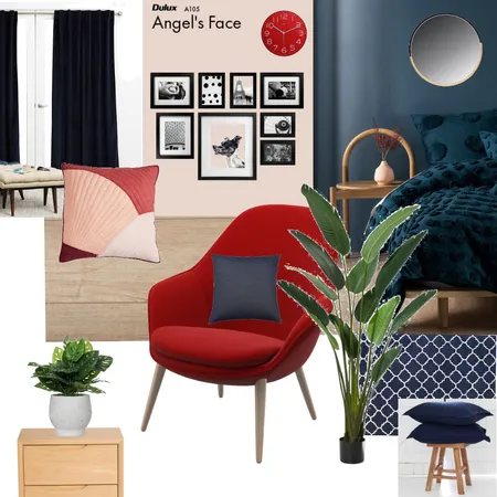 red chair Interior Design Mood Board by Piky on Style Sourcebook
