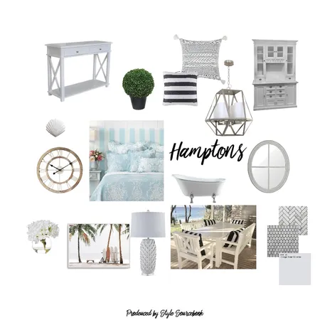 Hamptons Interior Design Mood Board by MichelleJones on Style Sourcebook