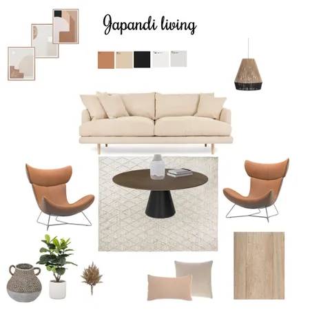 japandi living Interior Design Mood Board by Jaspreet Kaur on Style Sourcebook