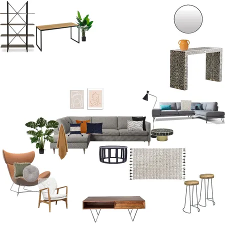 Living room 1 Interior Design Mood Board by brittandmitch