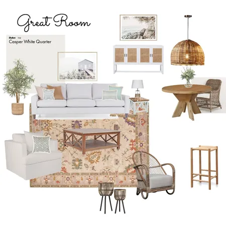 Great Room Interior Design Mood Board by coasthome3@gmail.com on Style Sourcebook