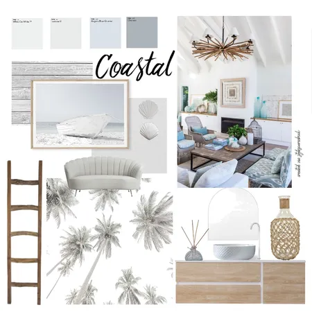 Coastal Interior Design Mood Board by Cara Richardson Designs on Style Sourcebook