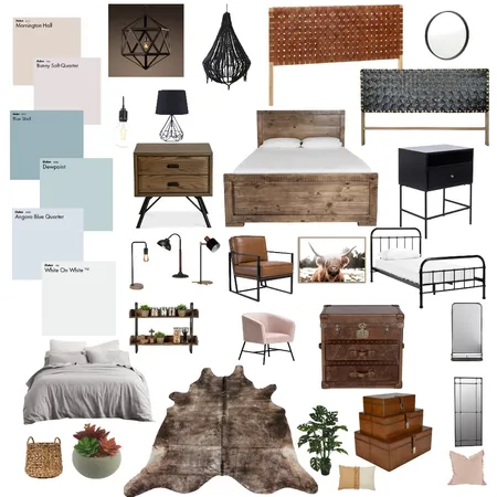 Catherine's Guest Bedroom Interior Design Mood Board by CathyWardNZ on Style Sourcebook