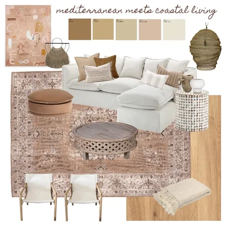 Mediterranean meets coastal living Interior Design Mood Board by Cottage by the Coast on Style Sourcebook