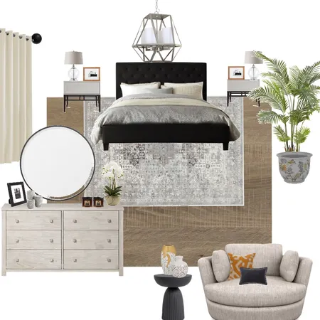 random bedroom Interior Design Mood Board by khadijah.L on Style Sourcebook