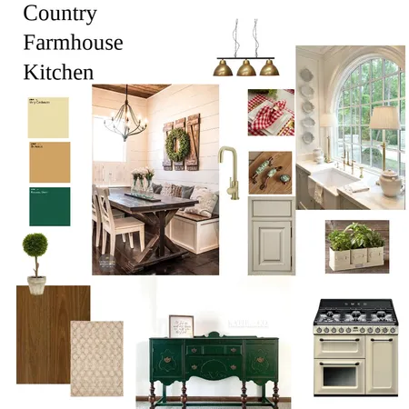 farmhouse country kitchen Interior Design Mood Board by Aine mcdaid on Style Sourcebook