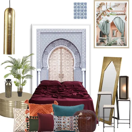 Moroccan2 Interior Design Mood Board by KS on Style Sourcebook