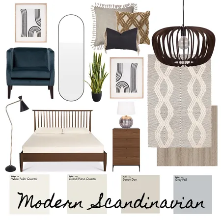 Modern Scandinavian Interior Design Mood Board by Haven Home Styling on Style Sourcebook