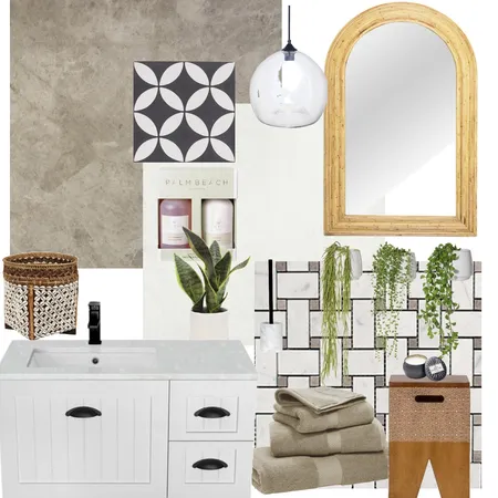 Boho Bathroom Interior Design Mood Board by karenc on Style Sourcebook