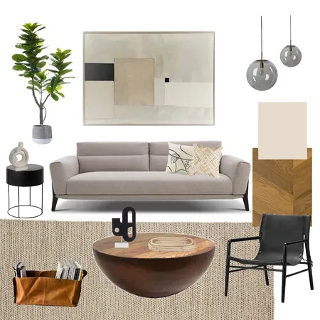 Minimalism Living room Interior Design Mood Board by Marina AR on Style Sourcebook
