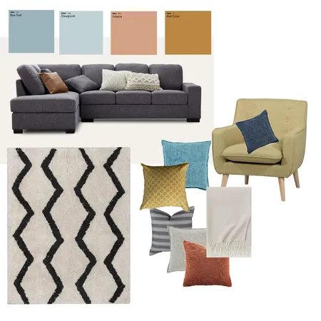 NellyBlueBoard6 Interior Design Mood Board by Maya29