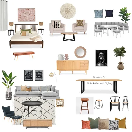Noorinan St Interior Design Mood Board by Kate Rutherford Styling on Style Sourcebook