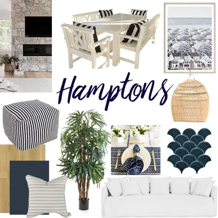 Hamptons Interior Design Mood Board by kirsty_rose_interiors on Style Sourcebook