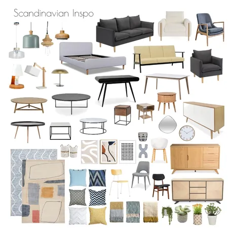 Scandi Inspo Interior Design Mood Board by MelissaKW on Style Sourcebook