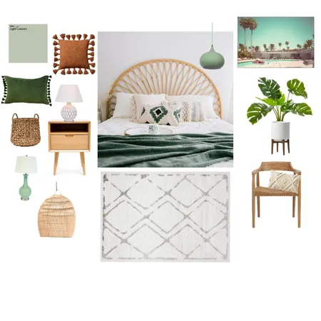 I dream green Interior Design Mood Board by michelle penrod