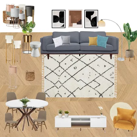 Living 1 Interior Design Mood Board by tweety