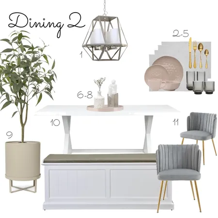 Dining option 2 Interior Design Mood Board by DesignbyFussy on Style Sourcebook