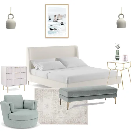 Bedroom Interior Design Mood Board by kdk1