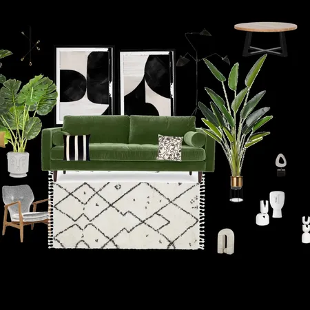 Mid century modern Interior Design Mood Board by Lisa43 on Style Sourcebook