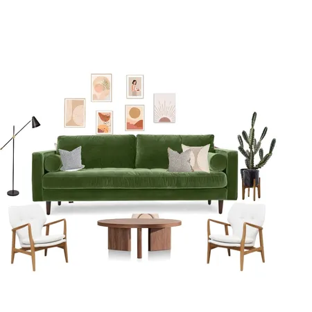 Mid century modern 3 Interior Design Mood Board by Lisa43