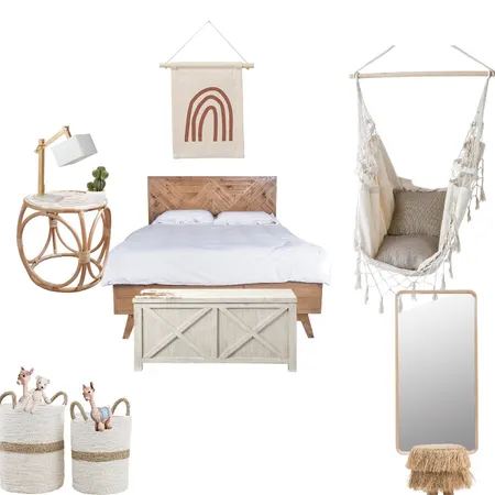 Boho Teen bedroom Interior Design Mood Board by D_designs on Style Sourcebook