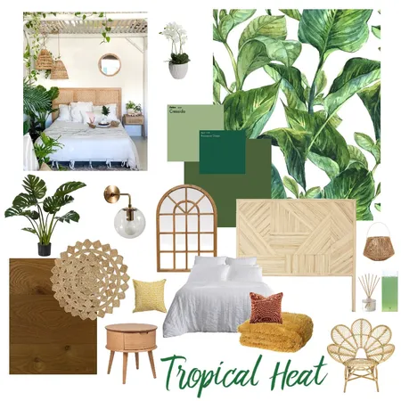 Tropical Heat Interior Design Mood Board by usernameLisa on Style Sourcebook