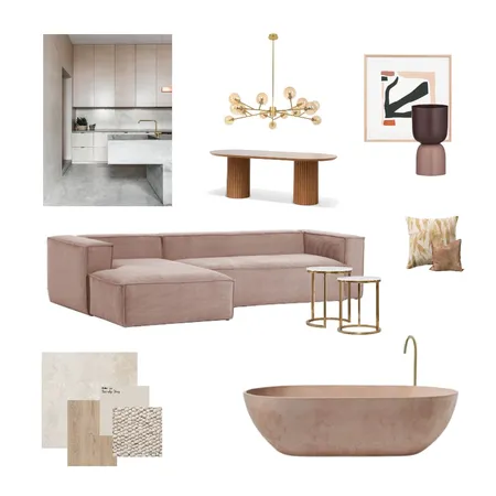Drew & Leah Interior Design Mood Board by Habitus Creative