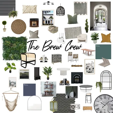 The Brew Crew- Amelia R Interior Design Mood Board by ameliarhodes on Style Sourcebook