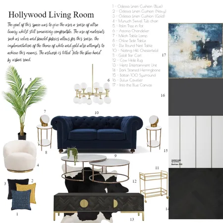 IDI - Module 9 Living Room Interior Design Mood Board by luke.agostinelli on Style Sourcebook