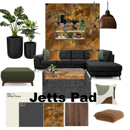 jetts pad 2 Interior Design Mood Board by RobynLewisCourse on Style Sourcebook
