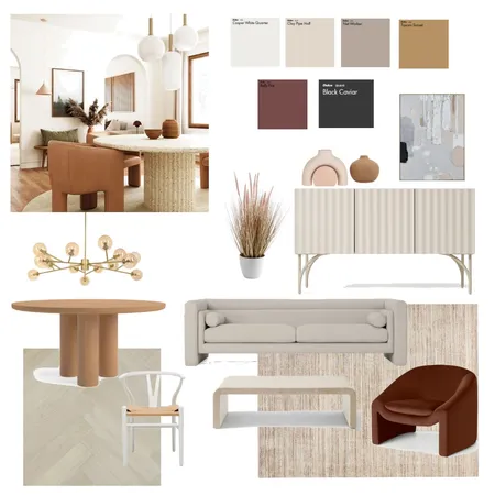 soft neutrals Interior Design Mood Board by Cherrysuah