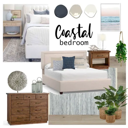 Coastal Bedroom Interior Design Mood Board by JWHunter on Style Sourcebook