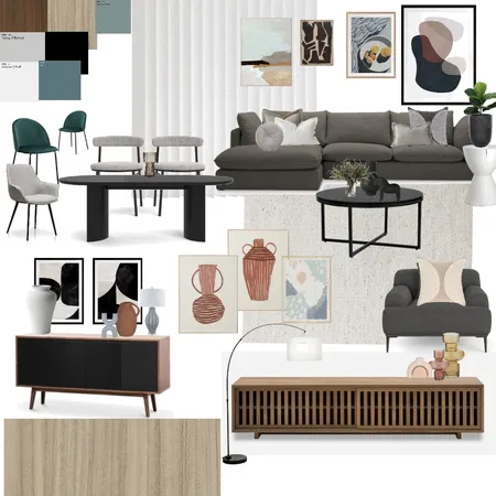 Living dining Interior Design Mood Board by katherinek96 on Style Sourcebook