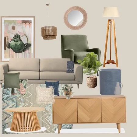 Living Room Interior Design Mood Board by Holmesby Interiors on Style Sourcebook