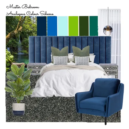 Master Suite Analogous Interior Design Mood Board by court_dayle on Style Sourcebook