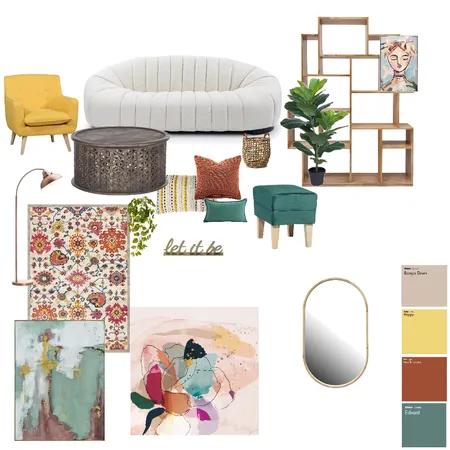 eclectic living room Interior Design Mood Board by Jessyla on Style Sourcebook