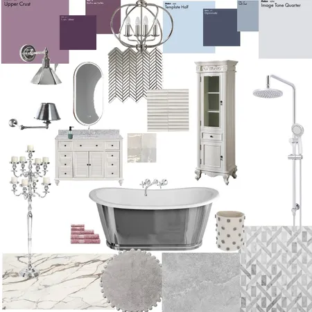 Traditional and formal master bath Interior Design Mood Board by sarabrawley74 on Style Sourcebook