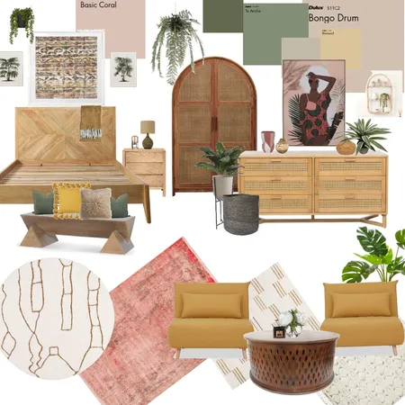 Another boho bedroom Interior Design Mood Board by sarabrawley74 on Style Sourcebook