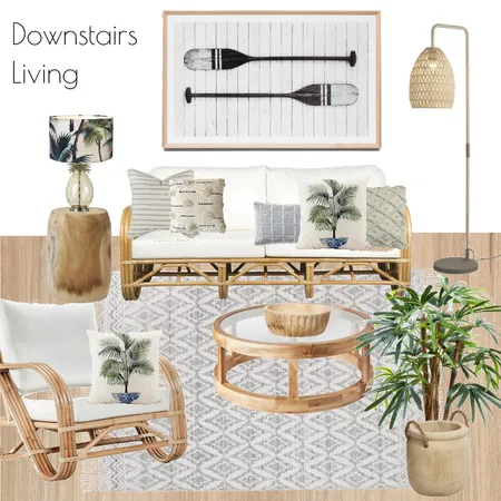 Downstairs Living Area Interior Design Mood Board by MrsLofty on Style Sourcebook