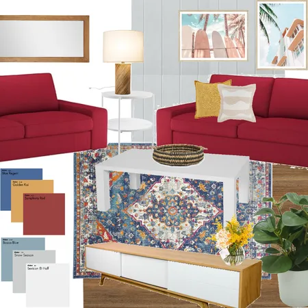 Mike and Bella living room Interior Design Mood Board by Jenny Blume design & feng shui on Style Sourcebook