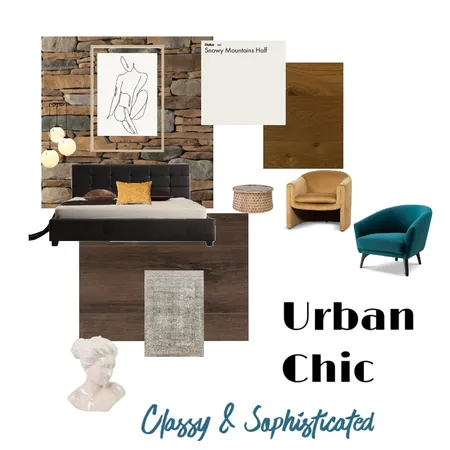 Urban chic by Beata Interior Design Mood Board by Beata Pajewska on Style Sourcebook