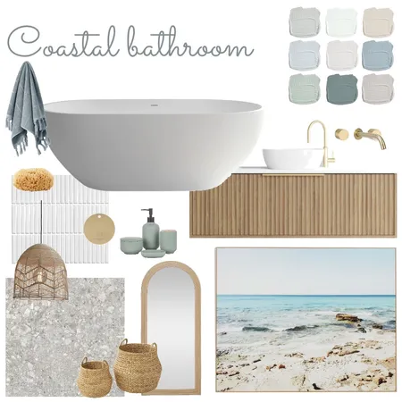 Coastal Bathroom 2 Interior Design Mood Board by georowler on Style Sourcebook