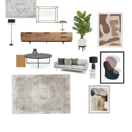 Modern - Warm Living Interior Design Mood Board by Caro2022 on Style Sourcebook