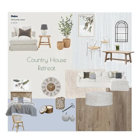 Country House Retreat Interior Design Mood Board by flicka on Style Sourcebook