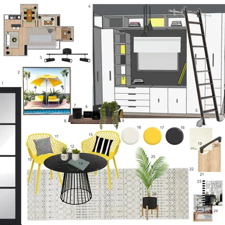 Storage area Interior Design Mood Board by carwal on Style Sourcebook